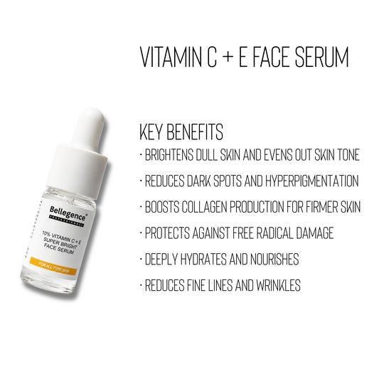Vitamin C+E super bright face serum ￼