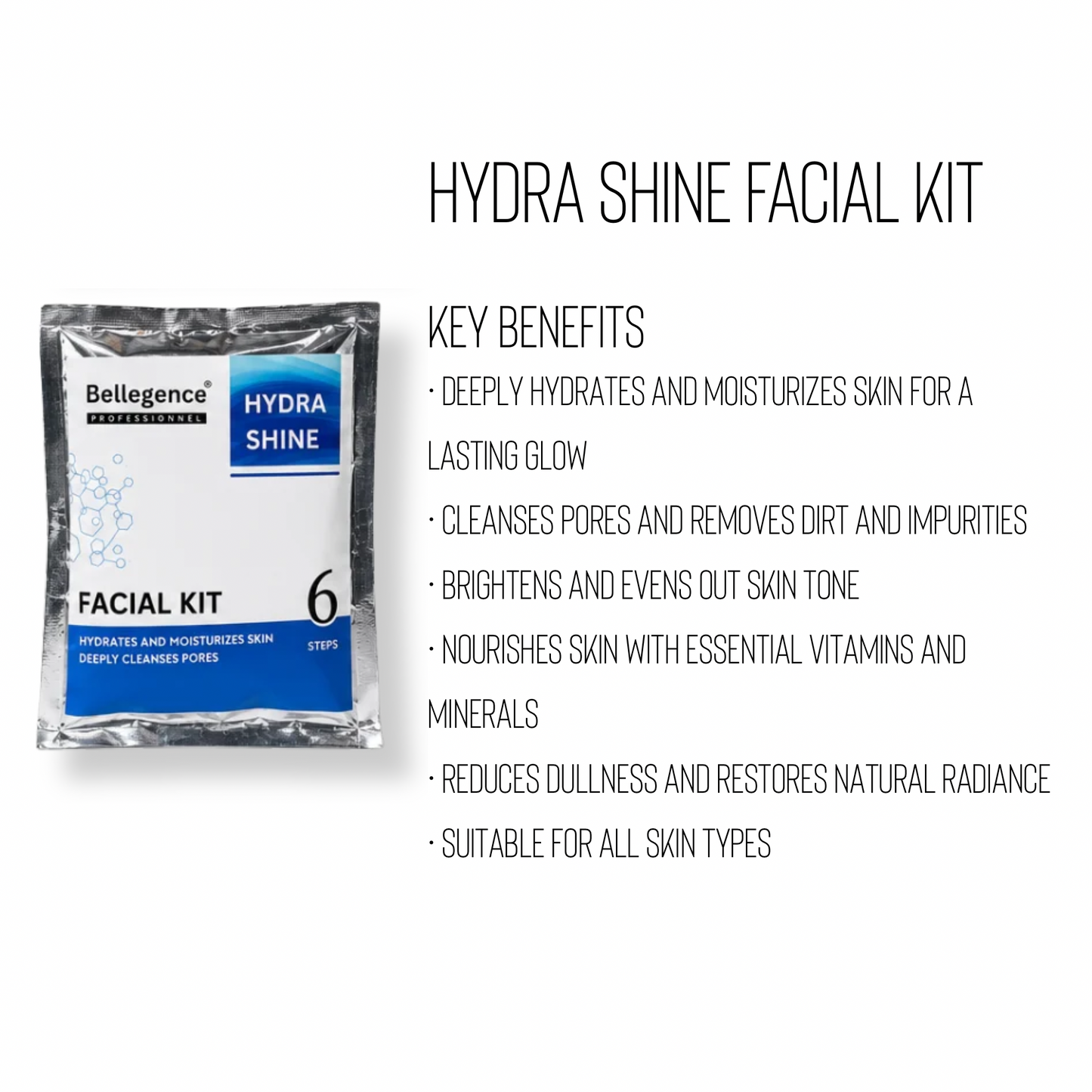 Hydra shine facial kit