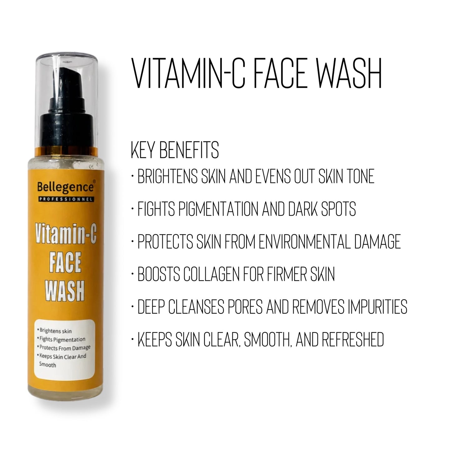 Vitamin C face wash