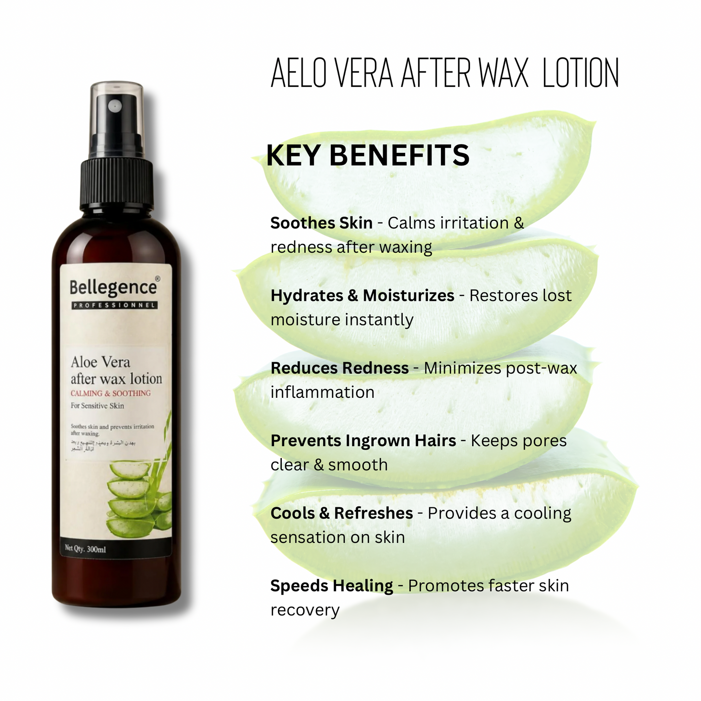 Aloevera after wax lotion ￼