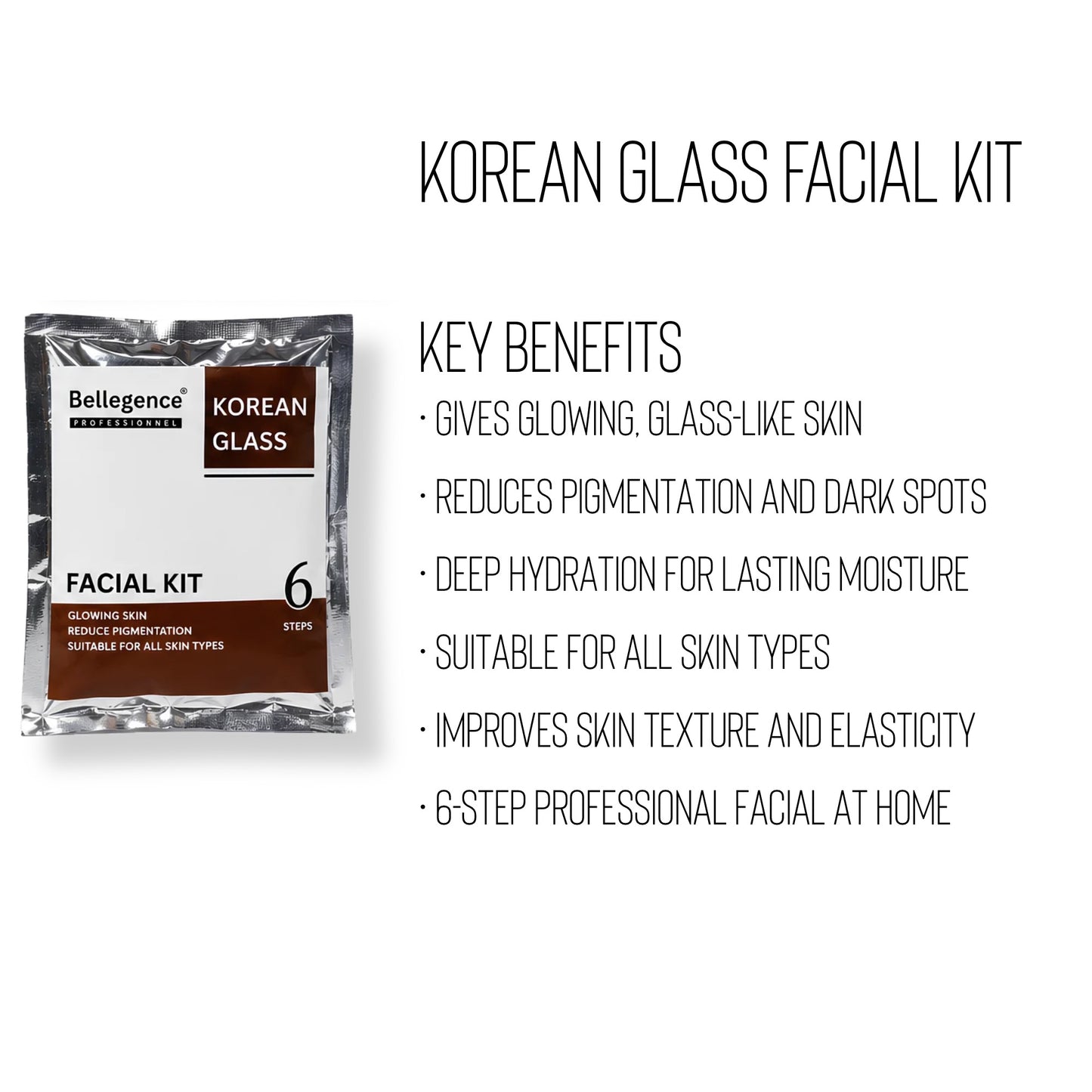 Korean glass facial kit