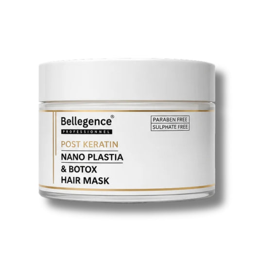 Post keratin nano plastia and Botox mask￼