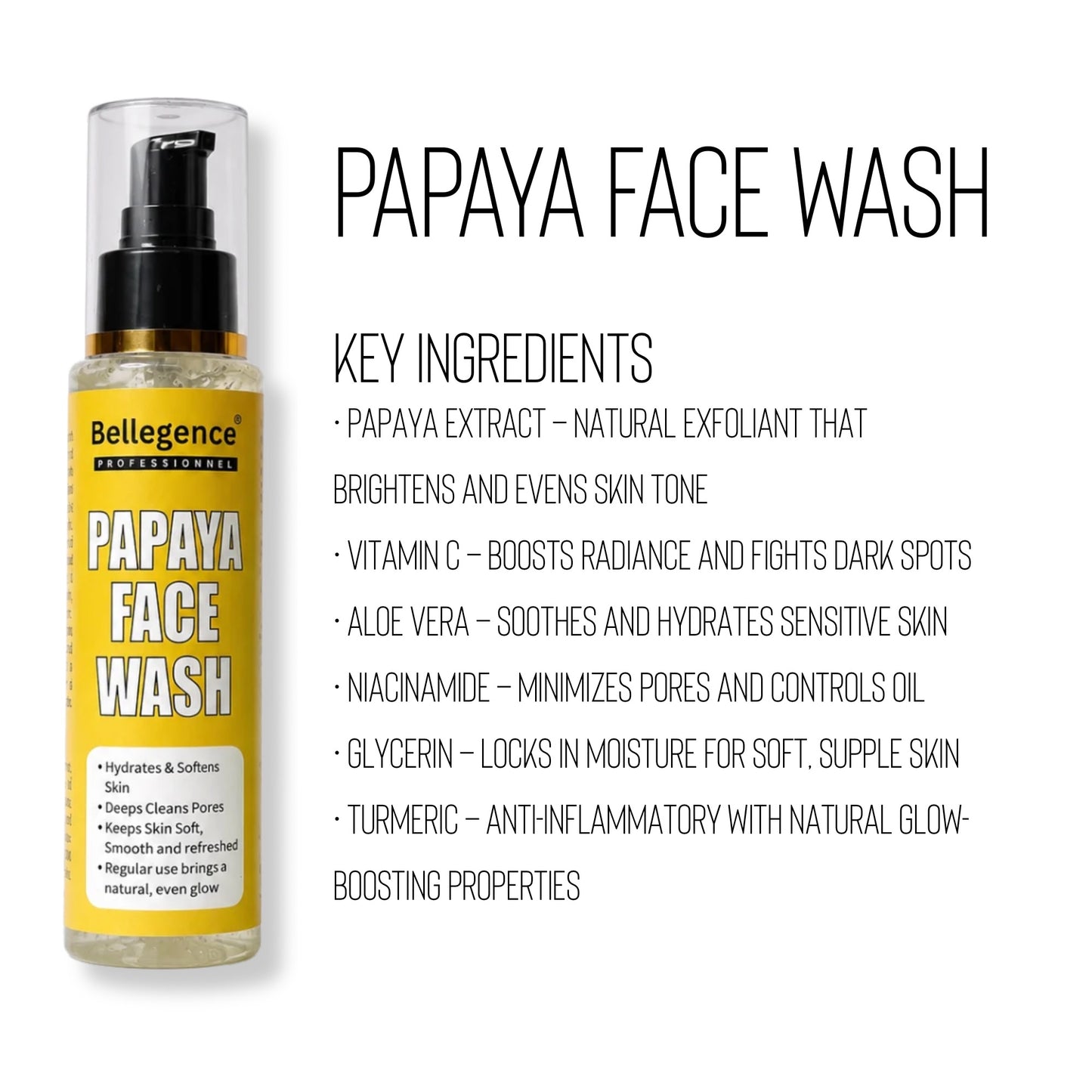 Papaya face wash ￼