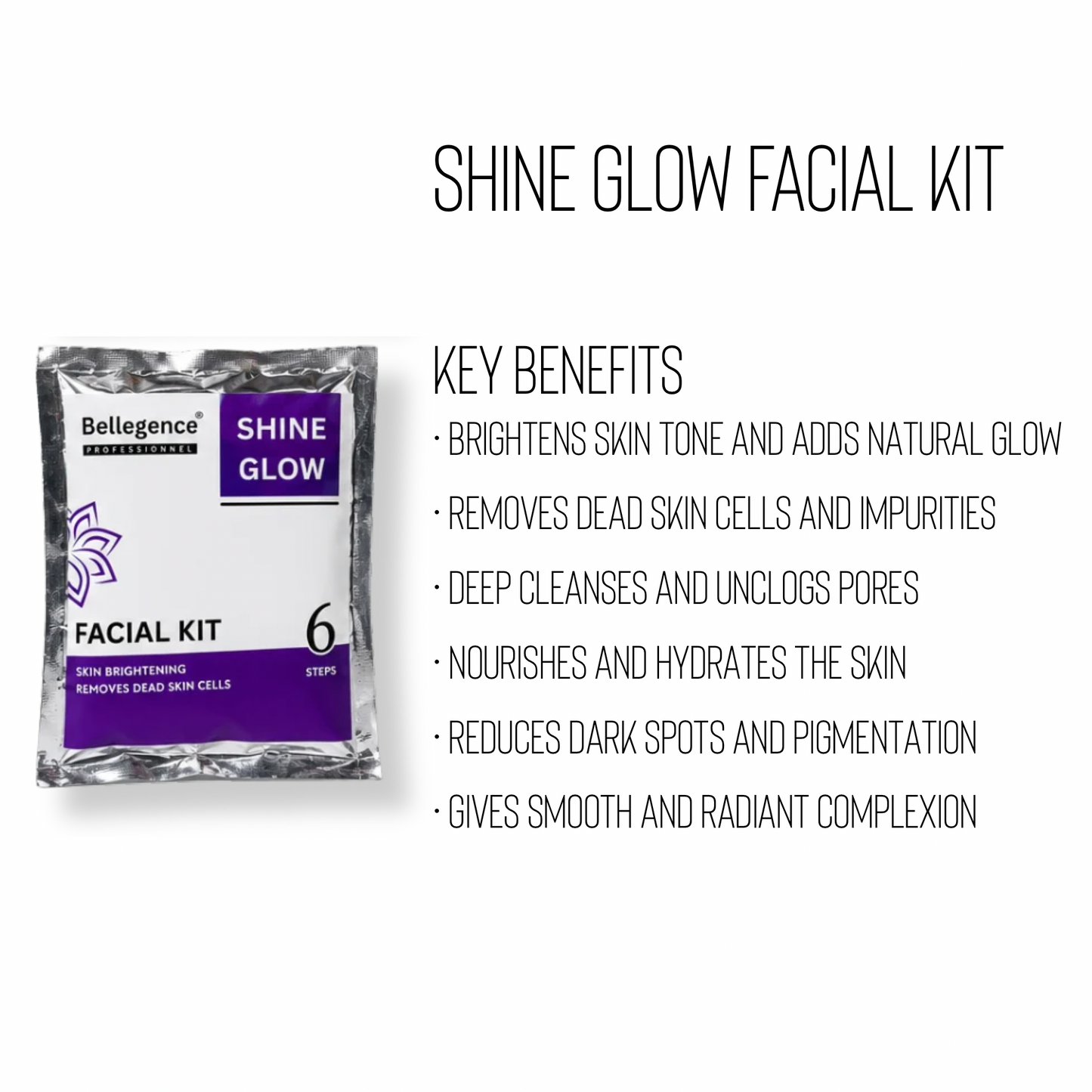 Shine glow facial kit