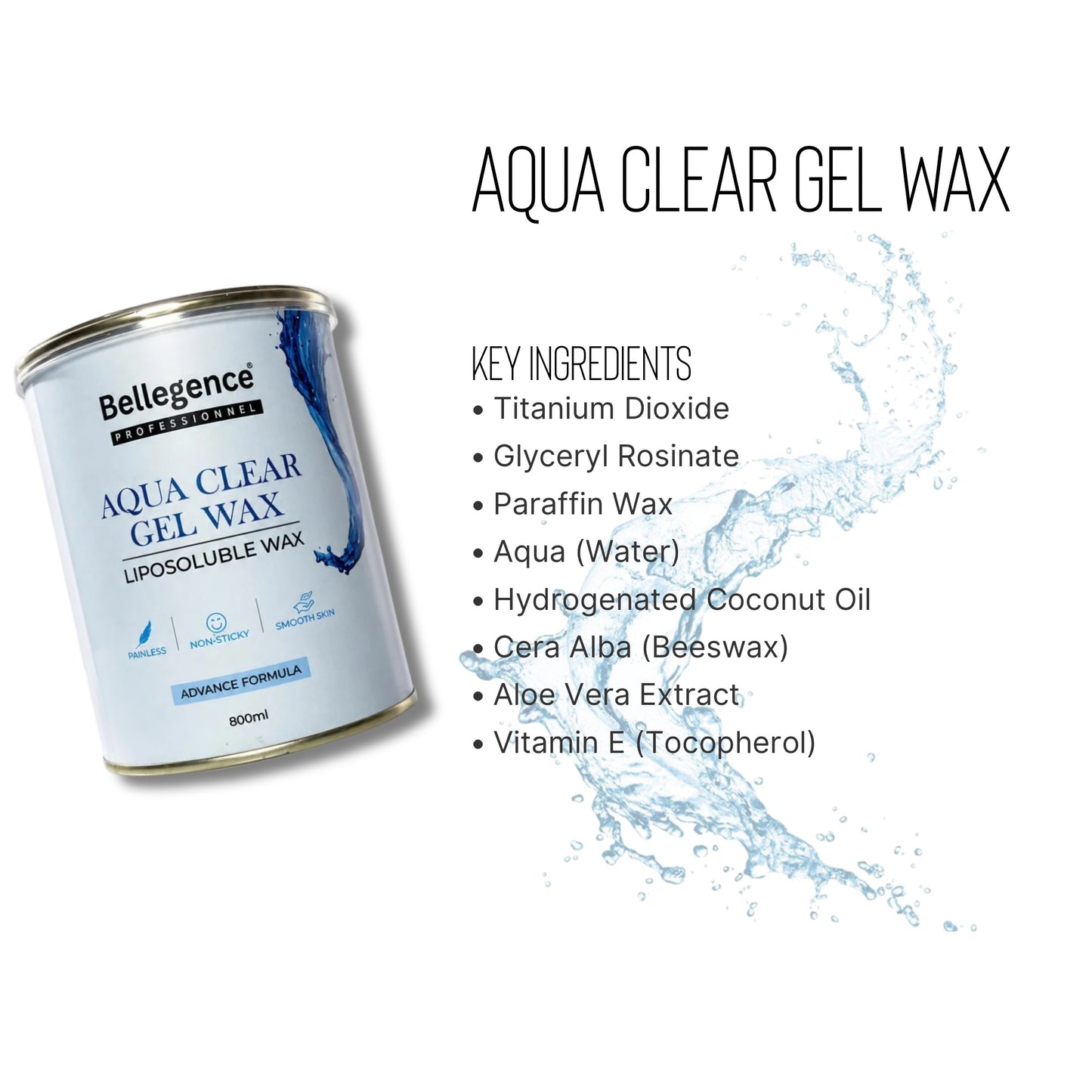 Aqua clear gel wax ￼